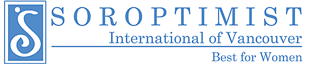 Soroptimist International of Vancouver logo with the tagline 'Best for Women'